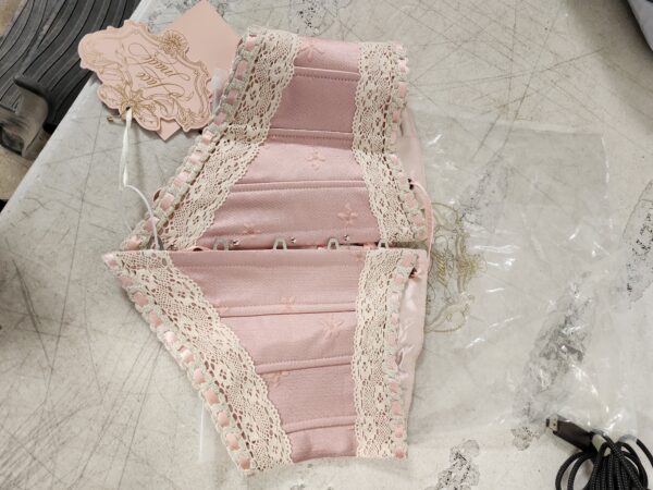 ***SIZE M*** Womens Corset Belts Lace-up Tied Waspie Belt Vintage Waist Cincher Belt Slimming Waist Belt Bustier for Dress Womens Lace Up Corset Elastic Wide Waist Pirate Costume Cincher Belt | EZ Auction