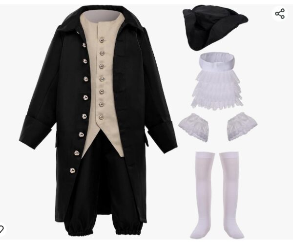 ***SIZE 14***BPURB Colonial Costume Boys 18th Century Colonial America Costume Boys Colonial Costumes | EZ Auction