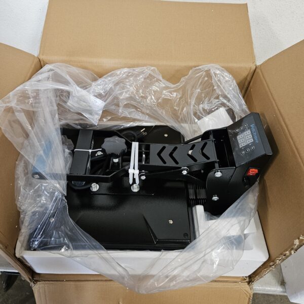 15“x15" High Pressure Heat Press Machine for T Shirts, Digital Industrial Sublimation Printer for Heat Transfer Vinyl | EZ Auction