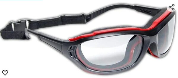 MAGID Y85BRAFLG Magid Gemstone Onyx Y85 Protective Glasses, Standard, Black Red Foam Carrier (12 Pair), Light Grey Lens | EZ Auction