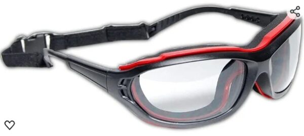 MAGID Y85BRAFLG Magid Gemstone Onyx Y85 Protective Glasses, Standard, Black Red Foam Carrier (12 Pair), Light Grey Lens | EZ Auction