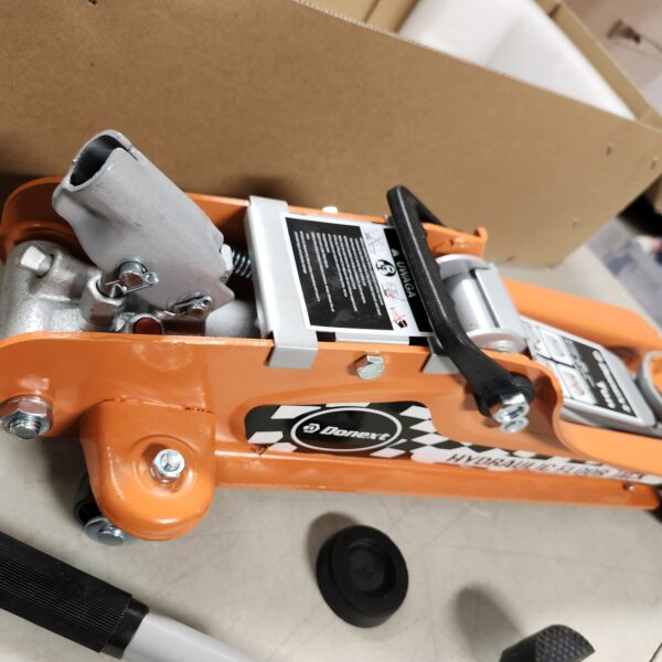 Donext Steel Floor Jack, Low Profile Hydraulic Racing Floor Jack, 2.5 Ton | EZ Auction