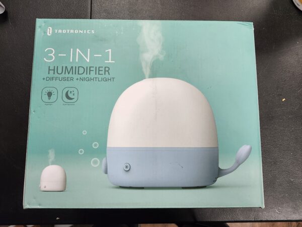 Humidifiers for Bedroom, 2.5L Cool Mist Humidifier for Home, Nursery, Baby with Essential Oil Diffuser, BPA Free, Night Light, Air Humidifier with Adjustable 360° Nozzle | EZ Auction