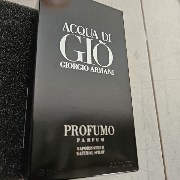 4.2 OZ Acqua Di Gio Profumo Eau De Parfum Spray For Men By Giorgio Armani | EZ Auction