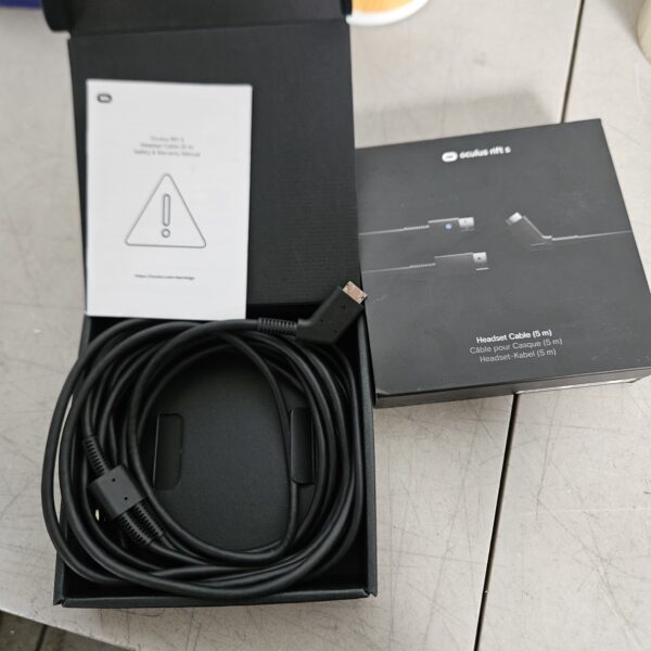 NEW Oculus Rift S 5m replacement VR headset wired cable connect to PC for VR games, excellent performance. | EZ Auction