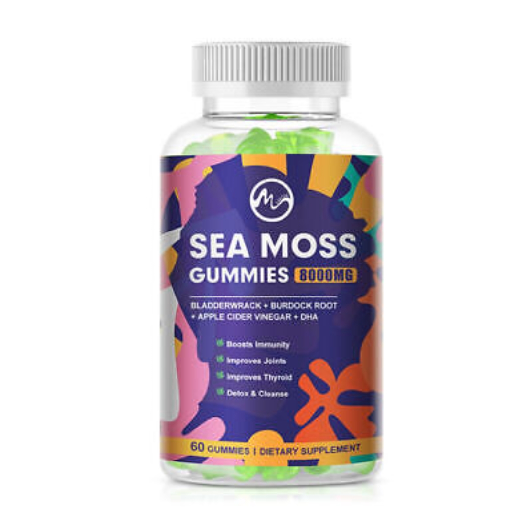 Organic Sea Moss Gummies| Capsules, Irish Sea Moss - EZ Auction