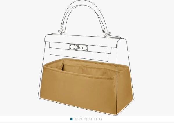 DGAZ Bag Organizer Insert, Silk Purse Organizer, Simplicity Handbag & Tote Organizer, Fits Kelly 25/28/32/35 Bags | EZ Auction