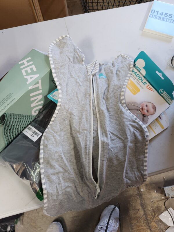 Love to Dream Swaddle UP, Baby Sleep Sack, Self-Soothing Swaddles for Newborns, Get Longer Sleep, Snug Fit Helps Calm Startle Reflex, New Born Essentials for Baby, 5-8.5 lbs, Grey | EZ Auction