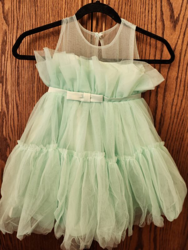 Sywiyi Baby Girls Tulle Ball Gown Sleeveless Ruffle Puffy Party Dress Princess Pageant Dresses | EZ Auction