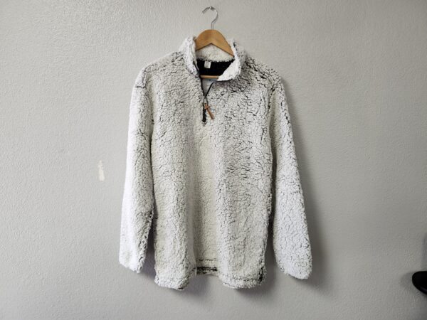 ***MENS SMALL***MAGNIVIT Men's Quarter Zip Fleece Sherpa Pullover Sweater Long Sleeve Sweatshirt with Pockets | EZ Auction