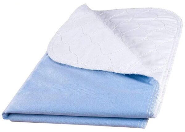 Washable Bed Pad 17 1/2 in-24 inch Incontinence Underpad - - Mattress Protector - Blue | EZ Auction