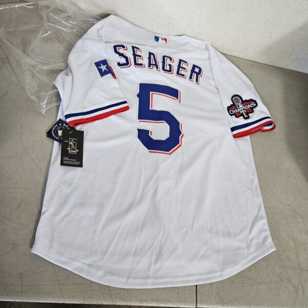 SIZE M* Corey Seager Texas Rangers Nike Home Limited Player Jersey - White | EZ Auction