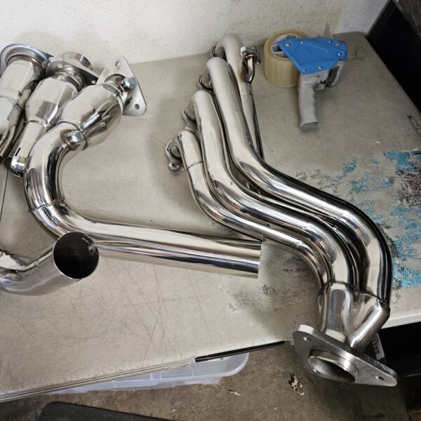 SS Exhaust Header & Y-Pipe For 99-05 Chevy Silverado 1500 4.8L/5.3L, 00-04 Chevy Suburban 1500 5.3L | EZ Auction