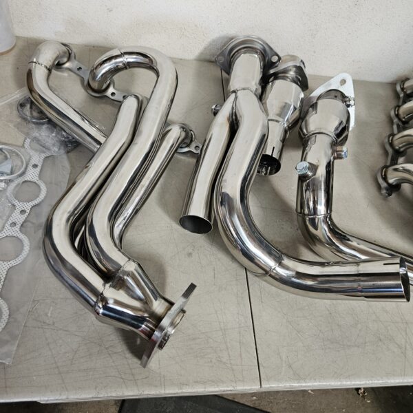 SS Exhaust Header & Y-Pipe For 99-05 Chevy Silverado 1500 4.8L/5.3L, 00-04 Chevy Suburban 1500 5.3L | EZ Auction