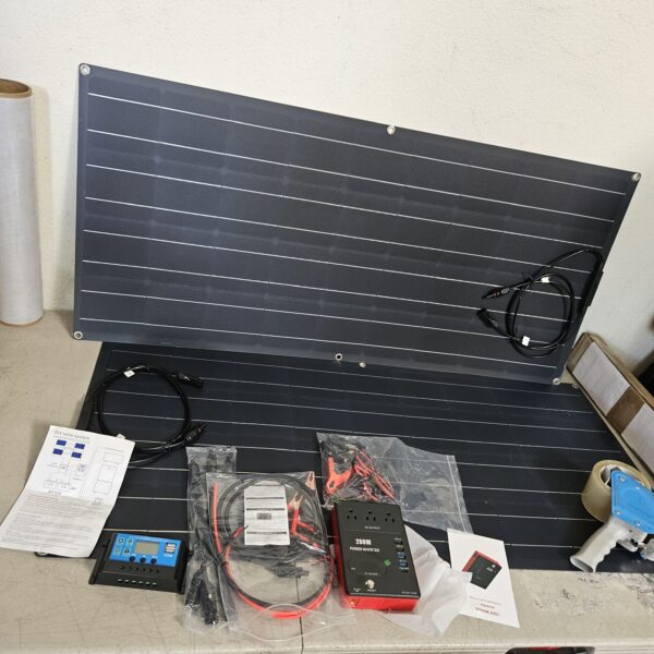 2000 Watt Solar Panel Kit, with 1pcs car Inverter and 1pcs 40A Charge Controller 2 × 1000 Watt Flexible Monocrystalline Solar Panel for 12-24V Battery Charging Car Battery Camper RV Yacht | EZ Auction