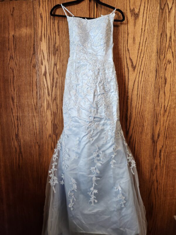 ***Size 2***MllesReve Women Lace Mermaid Prom Dress 2020 Long Spaghetti Strap Evening Gown | EZ Auction