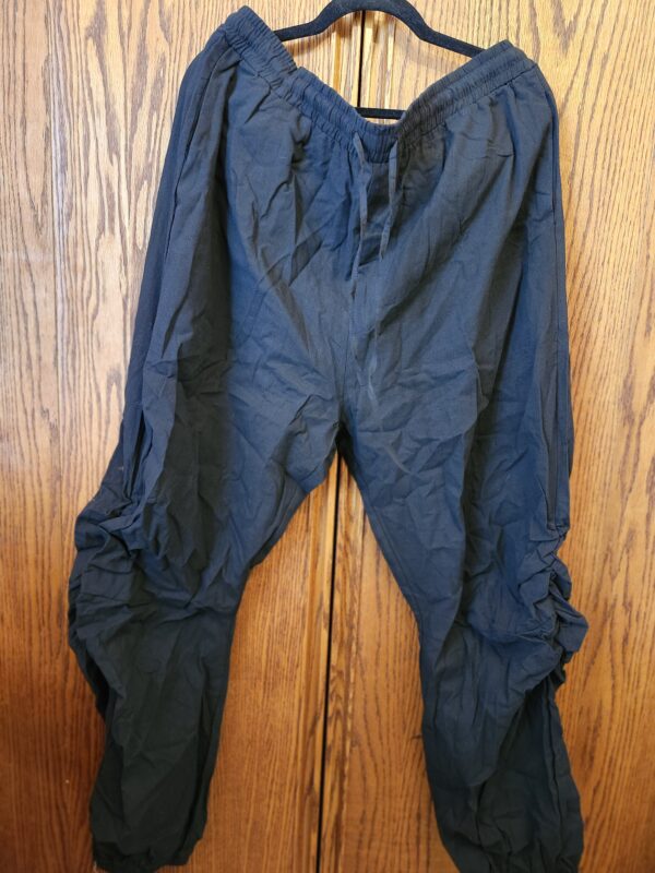 ***Size 5XL***Mens Casual Cotton Linen Pants Casual Elastic Waist Drawstring Yoga Jogger Pants | EZ Auction