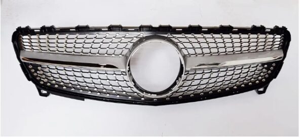 YAYALIU Diamond star front grille bumper grill for 2016-2018 Mercedes Benz A class W176 A200 A250 A45 | EZ Auction