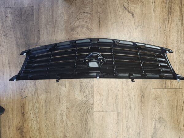 New Front Grille Compatible with Infiniti G37 Sedan 2009-2013 (Glossy Black) | EZ Auction