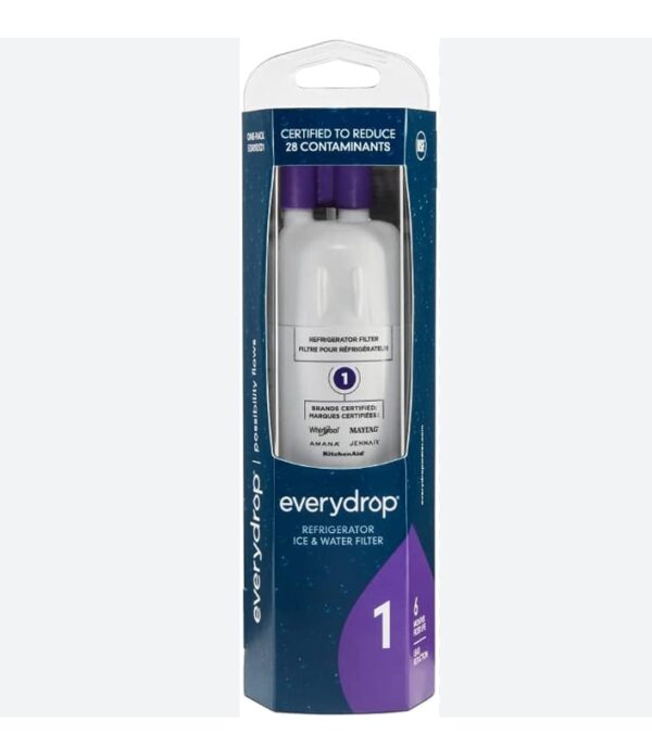 everydrop by Whirlpool Ice and Water Refrigerator Filter 1, EDR1RXD1, Single-Pack , Purple | EZ Auction