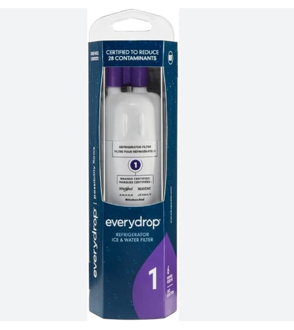 everydrop by Whirlpool Ice and Water Refrigerator Filter 1, EDR1RXD1, Single-Pack , Purple | EZ Auction