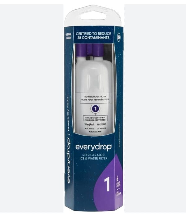 everydrop by Whirlpool Ice and Water Refrigerator Filter 1, EDR1RXD1, Single-Pack , Purple | EZ Auction