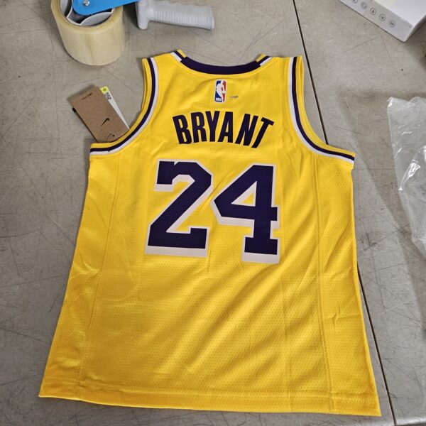 SIZE S KIDS* Lakers Kobe Bryant Jersey dress Yellow | EZ Auction