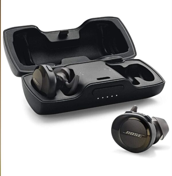 Bose SoundSport Free, True Wireless Earbuds, (Sweatproof Bluetooth Headphones for Workouts and Sports), Black | EZ Auction