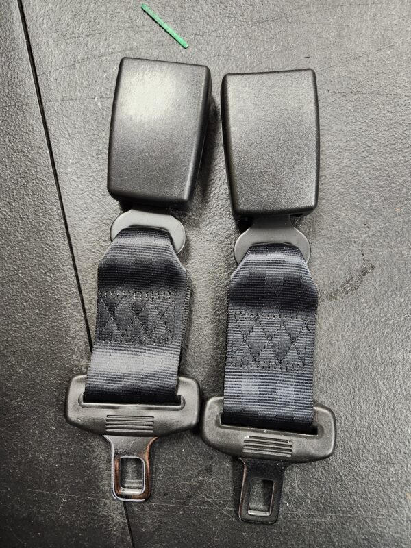ROJAJIS 2 Pcs Pads Extender Cover for Seat Belt, Give Your Comfortable and Convenient (9.0 INCH) | EZ Auction