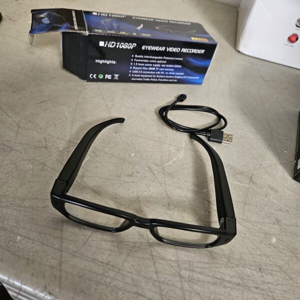 Hidden Camera 1080p - Eyewear Video Recorder - Topflix | EZ Auction