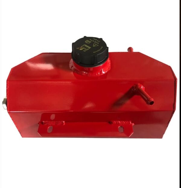 For Mustang 2015-2018 Aluminum Coolant Expansion Overflow Tank Reservoir W/cap Sight Glass (Red) | EZ Auction