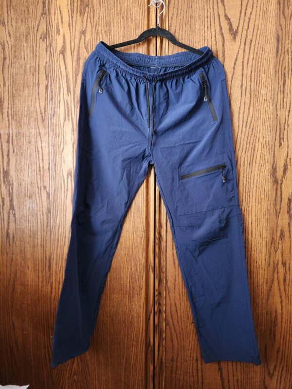 ***Adult Medium***PEHMEA Women's Sun Protective Outdoor Hiking Pants Lightweight Elastic Drawstring Waist Cargo Pant with Zipper Pockets | EZ Auction