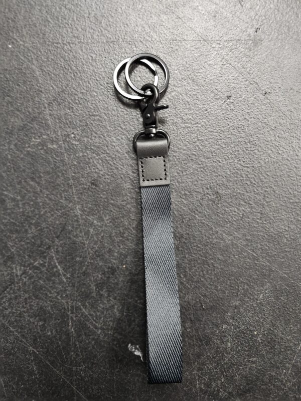 XCHIN Hand Wrist Lanyard Key Chain Holder, Black Wristlet Strap for Key for Women & Men, Short Keychain Lanyard for Car Key | EZ Auction