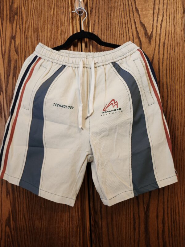 ***Size Medium***Aelfric Eden Men's 90s Patchwork Vintage Shorts Elastic Waist Cargo Short Streetwear Casual Shorts | EZ Auction