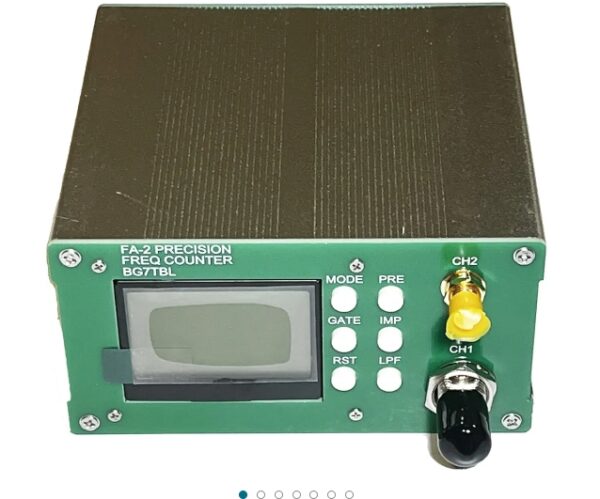 FA-2 Plus 6GHz Frequency Counter Frequency Meter 11Bit/Sec 10MHz OCXO | EZ Auction