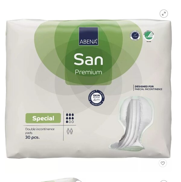 Abena San SPECIAL, Premium Incontinence Pads, Heavy Absorbency (One Size) | EZ Auction