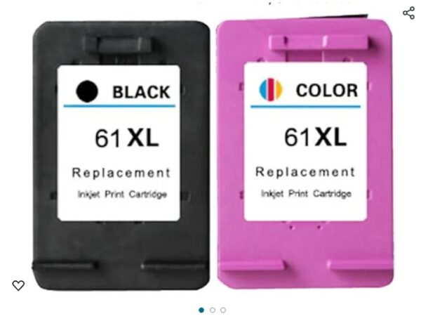 2pcs/Set Printer Cartridge for 61X Cartridge Black Color for HP1010 1510 2510 3510 2620 Ink Cartridge | EZ Auction