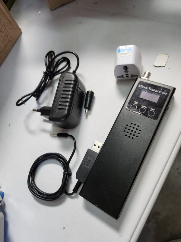 Radio Transceiver Portable 0.5MHz‑30MHz 4 Waveband 10/15/20/40M Handheld HF SSB QRP USDX Transceiver High Sensitivity for Reception (US Plug) | EZ Auction