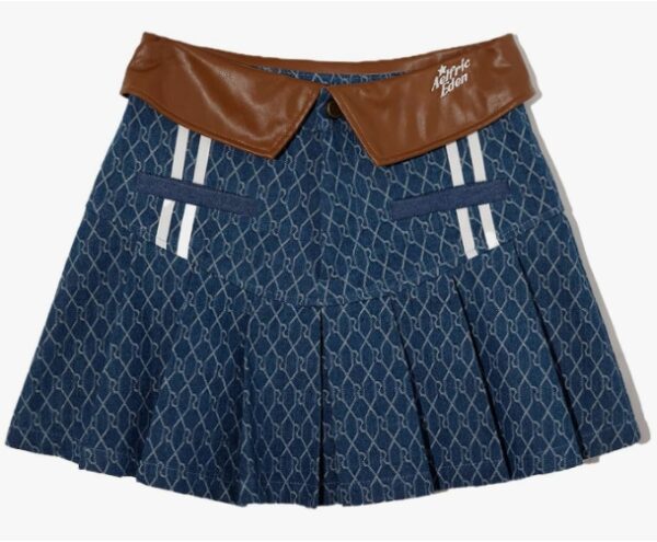 ***Size Large***Aelfric Eden Denim Skirt Casual Short Vintage Washed Fashion A Line Jean Skirts | EZ Auction