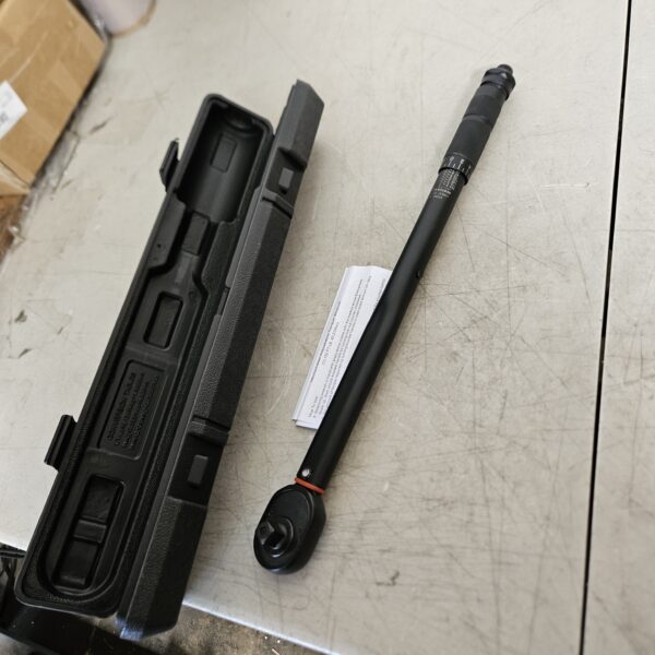 QHDSGZS 1/2-Inch Drive Click Torque Wrench, 20.66-154.98 Ft/Lb, 28-210 N/m | EZ Auction