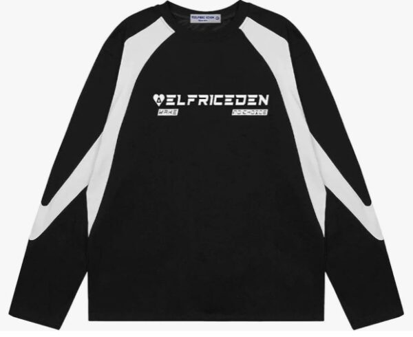 ***Size Small***Aelfric Eden Men's Fashion Graphic Sweatshirt Patchwork Crew Neck Sweatshirts Oversized Streetwear Casual Top | EZ Auction