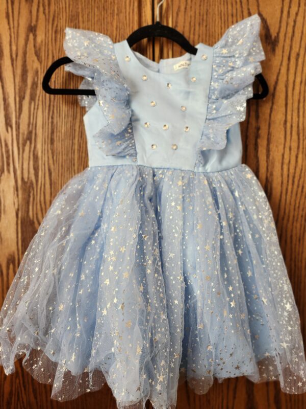 ***Looks Like A Size 3-4T***Nileafes Toddler Baby Girls Birthday Tulle Princess Dress Party Tutu Dresses | EZ Auction