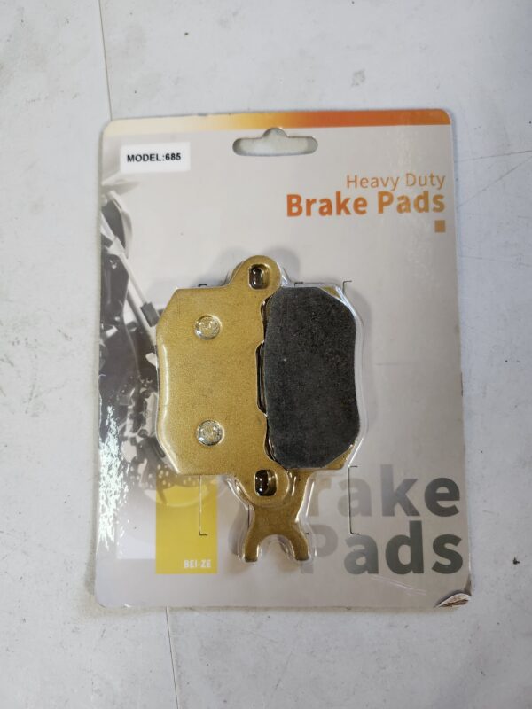 Brass Brake Pads (1 Pair) compatible with Kawasaki 43082-0140 MODEL: 685 | EZ Auction