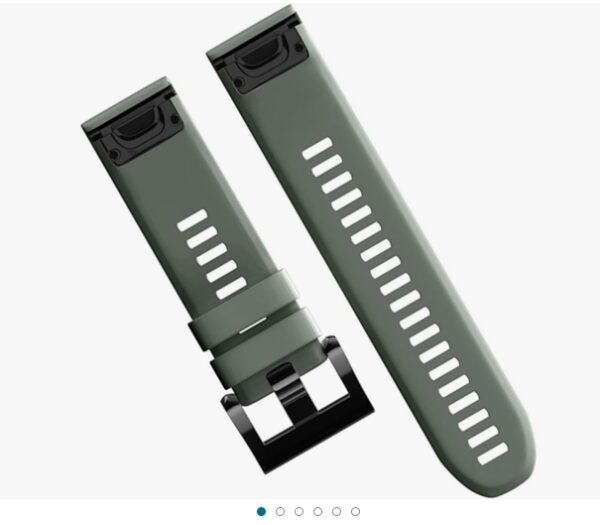 yezjin Silicone Quick Release Watchband for Garmin Fenix 7 7X 6X 5X 3 3HR Watch Strap Easyfit Wrist Band | EZ Auction