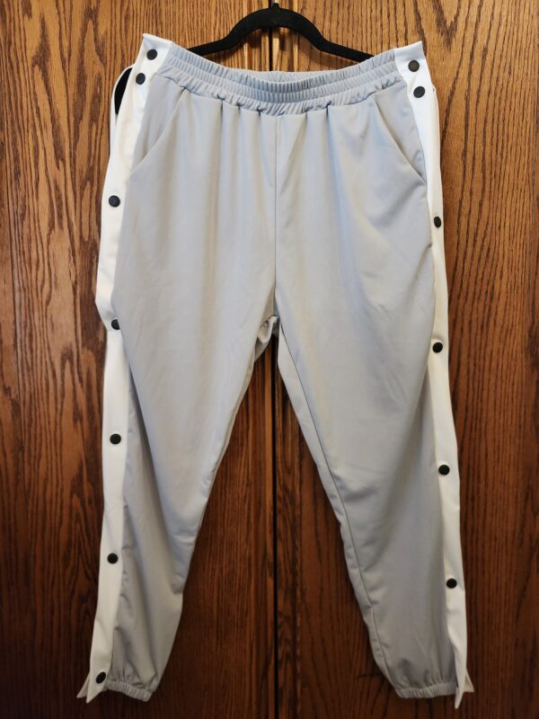 ***Size Medium***Men's Sweatpants Tear Away Basketball Sweat Pants Athletic Joggers | EZ Auction