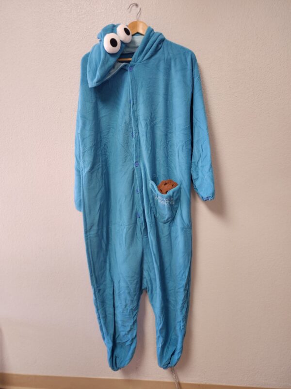 ROYAL WIND Unisex Adult Onesie Pajamas Cartoon Sleepwear Pajamas Cosplay Costume Homewear Blue | EZ Auction