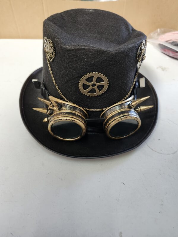 BLESSUME Unisex Steampunk Top Hats Goggles Gears Costume Accessory(Various Claasic Styles) | EZ Auction