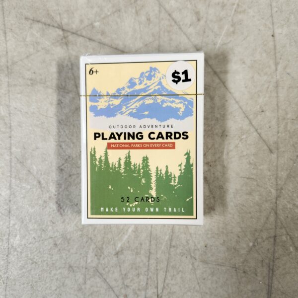 (PACK OF 11)Outdoor Adventure Playing Card Deck Of 52, National Parks On Every Card | EZ Auction