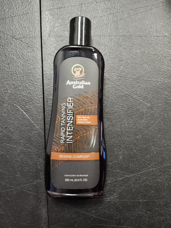 Australian Gold Rapid Tanning Intensifier Lotion, 8.5 Fl Oz | With Tea Tree Oil and Aloe Vera | Vitamin E | EZ Auction