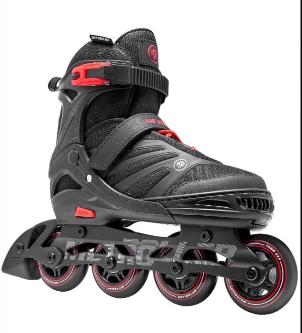 SIZE L, 7-10.5* METROLLER Women Inline Skates Men Skates for Adult Female Male Adjustable Inline Skates for Teens Boys and Girls. | EZ Auction